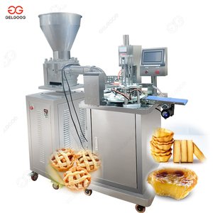 Pantalla táctil Base de Quiche única Fabricación de tartas de pastelería Máquinas de moldeo de masa de tarta de huevo para hacer Mini corteza de pastel <span class=keywords><strong>Graham</strong></span> - Product Image 2
