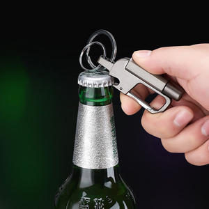 Briquet en métal portable, briquet rétro à meule, briquet porte-clés, briquets à kérosène portables - Product Image 3