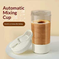 Gobelet mélangeur automatique portable rechargeable avec poignée, shaker électrique anti-fuite pour bureau, trajets quotidiens et usage quotidien