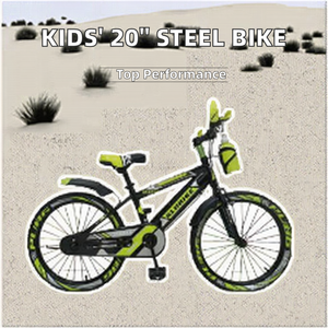 Vélos de montagne en acier de <span class=keywords><strong>20</strong></span> <span class=keywords><strong>pouces</strong></span> pour enfants, garçons et filles, avec panier en plastique – Vente en gros usine - Product Image 2