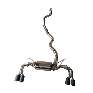 Vendita calda 304 scarico completo Catback in acciaio inox con valvola controllata ECU per <span class=keywords><strong>Golf</strong></span> 6R spedizione gratuita - Product Image 6