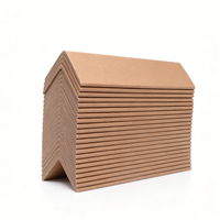 Protecteur d'angle en papier kraft recyclable 40mmx40mmx3mm robuste pour le transport de palettes en gros