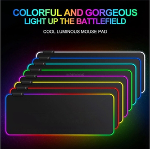 Richshining Individuelles Anime-Cartoon-Logo Sublimations-Gaming-Mauspad, Rutschfest, Erweitert, Großes RGB-LED-Mauspad für E-Sports-Clubs - Product Image 4