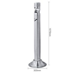 <span class=keywords><strong>Cendrier</strong></span> d'<span class=keywords><strong>extérieur</strong></span> <span class=keywords><strong>Cendrier</strong></span> amovible en acier inoxydable <span class=keywords><strong>sur</strong></span> <span class=keywords><strong>pied</strong></span> pour les espaces publics Immeubles de bureaux Salles d'exposition - Product Image 2