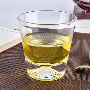 Verre en cristal sans plomb gravé à la main de bonne qualité Verre à whisky Verre à vin sans pied - Product Image 2