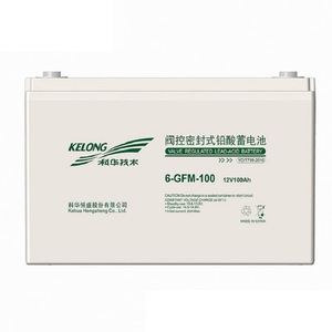 KELONG Valve Regulated Lead Acid <b>Battery</b> 6-GFM-100 12V 100Ah <b>UPS</b> Backup Power - Product Image 1