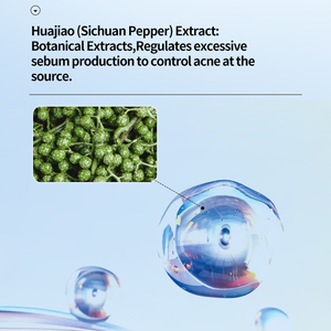 Limpiador <span class=keywords><strong>facial</strong></span> Pioning Oily Skin, espuma eficaz para el tratamiento del acné para el control del aceite y la exfoliación para mujeres y adultos - Product Image 4