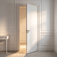 Porte intérieure à surface grain de bois, sur mesure, 40-50 mm, conforme à la norme Formaldehyde, pour la fourniture aux projets