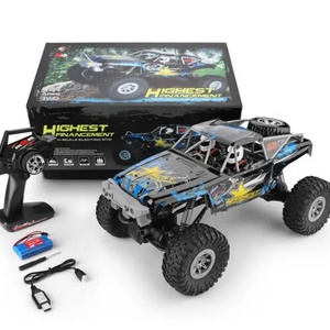 WLtoys 104310 Véhicule télécommandé électrique 4x4 tout-terrain haute vitesse 15 km/h à l'échelle 1/10, modèle de camion télécommandé pour garçons - Product Image 6