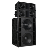 Système de sonorisation Line Array professionnel LM210 avec deux enceintes de 10 pouces en bois contreplaqué pour spectacles en plein air
