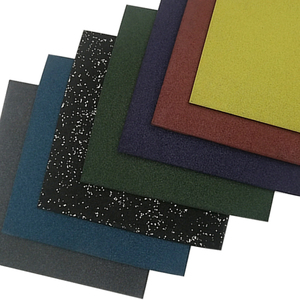 Cao su âm thanh hấp thụ tập thể dục sân chơi dễ dàng lát phòng tập thể dục gạch cao su thảm sàn cao su - Product Image 6