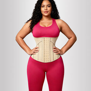 LANGQIN Women's Firm Control Girdle Shapewear Spandex/Nylon/<b>Latex</b> Material Breathable Eco-Friendly ODM Customizable 2XS-3XL - Product Image 2