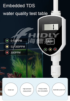 Meilleur prix de haute qualité numérique osmose inverse système de filtre à eau Tds mètre testeur d'eau en ligne pour filtre Ro