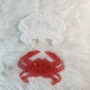 Handmade Resin Casting Molds for DIY Ins Style Decorative Ornaments X0042 <b>Crab</b> Silicone Desktop Tools Cake Tools - Product Image 1