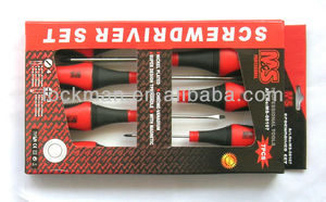 Lớn xử lý tuốc nơ vít Bộ Tuốc nơ vít bộ bề mặt đánh bóng 9pcs vít trình điều khiển thiết lập - Product Image 6