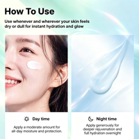 Crème hydratante au collagène Lance Private Label, raffermissante, anti-taches brunes pour le visage, hydratation profonde au collagène et lissage de la peau