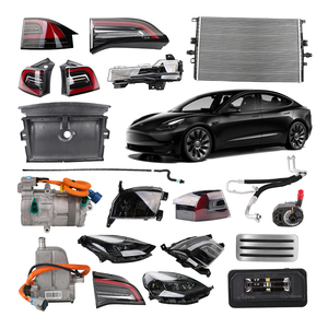 Pièces de carrosserie MS Pare-chocs arrière Bas menton Protection plastique pour tesla Model <span class=keywords><strong>S</strong></span> Kits de carrosserie Pieds arrière d'origine d'occasion - Product Image 6