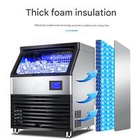 Machine automatique de tube de glace-Glace à cylindre creux pour l'industrie des boissons