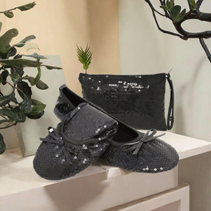 Zapatos Planos de Goma con Punta Redonda y Forro de Algodón, Cómodos para Todas las Temporadas, Estilo Casual - Product Image 3