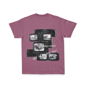 <span class=keywords><strong>เสื้อ</strong></span>ยืดถักนิตติ้งสำหรับผู้ชายเสื้อยืดวินเทจแบบสตรีทอเมริกันพิมพ์ลายหน้าจอดิจิตอล3D งาน OEM ตามสั่ง - Product Image 1