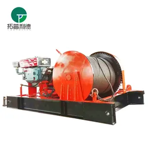 Electric Drum Winch Water Proof Double Drum Electric Hoist Winch