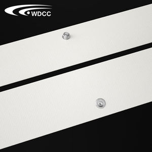 Ruban pliable en S pour rail de rideau à plis ondulés, rail de rideau pliable en S réglable, rail de rideau ondulé en aluminium 6 cm - Product Image 5
