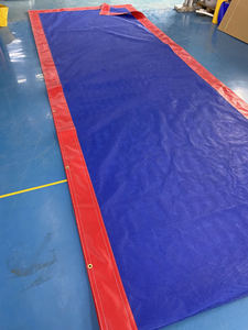 Tissu en maille de polyester enduit de PVC, feuilles de maille plastique pour la construction, protection des échafaudages, filet de sécurité, dé<span class=keywords><strong>coupe</strong></span> - Product Image 2
