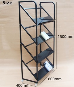 Tùy chỉnh thương mại showroom hoa quà tặng gói tường giấy cuộn tầng thường vụ cho bột tráng kim loại Rack hiển thị đứng chủ - Product Image 2