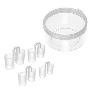 Inserts nasaux souples Ensemble de 4 tailles Ventilation du nez Réduit le ronflement pour une ventilation à usage domestique - Product Image 1