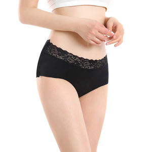 Mutande Assorbenti con Fibbia Laterale Taglie Forti, in Cotone, per Maternità e Incontinenza, <span class=keywords><strong>4</strong></span> Strati Anti-Perdita, Mutande Mestruali - Product Image 2