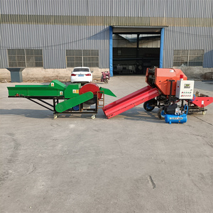 Automatic Round Bale Wrapping <b>Machine</b> for Forage Grass Silage Energy Saving <b>Stretch</b> Film Wrapper with Engine Bearing - Product Image 3