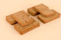 Biscuits sans gluten haute énergie Gaufrettes croustillantes Lait Sel Soda Saveurs Texture dure Croustillant Goût sucré Sachets certifiés Halal