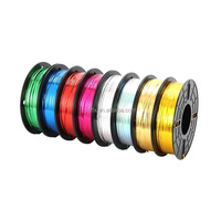 Groothandel Diverse Kleuren Flexibele Enkelvoudige Metaalachtige PET Draad Twist Tie Rol voor het Sluiten van Voedselzakken en Cadeauverpakkingen