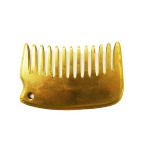 Pettine per massaggio Guasha in rame per massaggio per terapia della testa pettine per capelli massaggiatore per cuoio capelluto strumento SPA trattamento - Product Image 3
