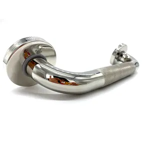 304 stainless steel bathroom accessories handrail Safety disabled handrail Shower grab bar