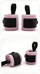 Correas de Muñeca para Levantamiento de Pesas de Alta Calidad, Ajustables, para Gimnasio, Entrenamiento de Powerlifting, Bandas de Soporte, Accesorios de Fitness - Product Image 6