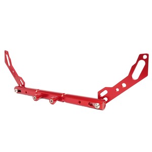 Barre de stabilisation colorée <span class=keywords><strong>pour</strong></span> <span class=keywords><strong>moto</strong></span>, barre transversale CNC <span class=keywords><strong>pour</strong></span> téléphone, caméra sportive, GPS, cyclomoteur, scooter, antidérapante et stable - Product Image 3
