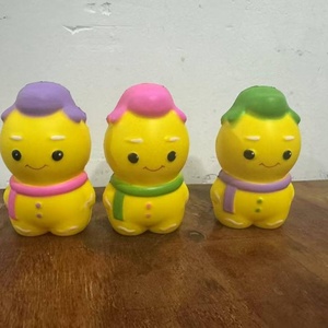 Needoh Neon Rider Gingerbread Man <b>Keychain</b> Toy with Glow Eyes <b>Fidget</b> Stress Relief Accessory for School Bags and Gifts - Product Image 6