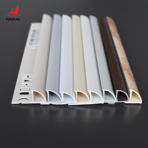 Diseño moderno Color puro PVC Plástico Azulejo Tira Esquinas Tipo cerrado Alfombra Pisos Accesorios Directo del proveedor <span class=keywords><strong>de</strong></span> China - Product Image 2