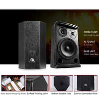 Haut-parleurs audio professionnels 10 "Haut-parleurs karaoké 200w pour les performances sur scène de présentation de conférence