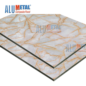 Diseño moderno Alucobond ACP PVDF Paneles De Fachada 4mm Aspecto de piedra gruesa Recubierto de PVDF para <span class=keywords><strong>fachadas</strong></span> de apartamentos Precio competitivo - Product Image 1