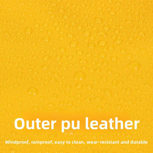 Impermeable con Capucha Reflectante Estilo Europeo-Americano para <span class=keywords><strong>Perros</strong></span> Grandes, Chaqueta <span class=keywords><strong>de</strong></span> Lluvia para Mascotas para Todas las Estaciones - Product Image 3