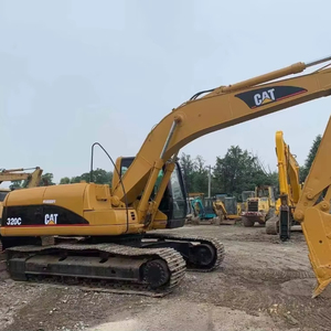 20 toneladas usadas de alta calidad para Excavadora hidráulica sobre orugas CAT 320C con motor y bomba a la venta a precio barato - Product Image 1