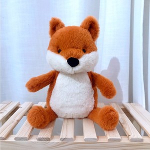 Fluffy Animal Plush Orange Fox Blue <strong>Dinosaur</strong> Grey Dino Stuffed Toy for <strong>Nursery</strong> - Product Image 3