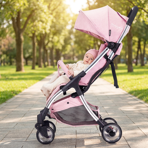 Carriola de Viaje Plegable de Aleación de Aluminio Ligera, Capacidad de Carga de 20 kg, Portátil, de 0 a 3 Años - Product Image 1