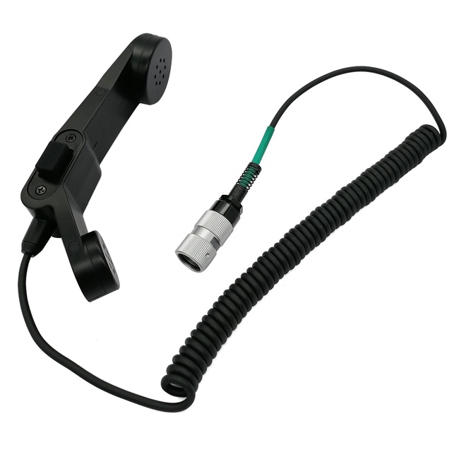 PRC 148 152 Hand Mic U94 Ptt Headset Shoulder Lapel Microphone for Harris Falcon 3 Walkie Talkie Rugged Radios