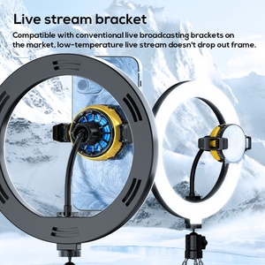 MEMO DLA6 Live Sreaming Mobile Phone <b>Cooler</b> Clip Mobile Cooling <b>Fan</b> for Gaming - Product Image 2