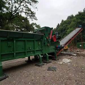 New Waste Wood Pallet Crusher <b>Shredder</b> Heavy Duty <b>Industrial</b> Horizontal Grinder with Bearing - Product Image 2