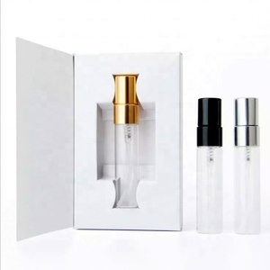 BEST Selling 3ml 5ml 10ml Portable Refill Perfume Spray <b>Mini</b> Glass <b>Bottle</b> With Paper Box Package Wholesale - Product Image 2