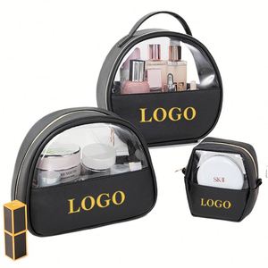 Wholesale Luxury Travel Toiletry <b>Pouch</b> Makeup <b>for</b> <b>Women</b> Custom Cosmetic <b>Bag</b> With Logo Portable - Product Image 1